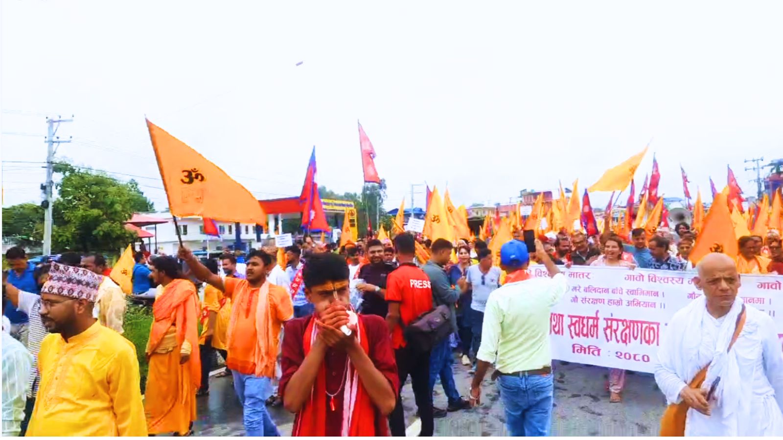 Dharmik rally itahari_blastkhabar.com